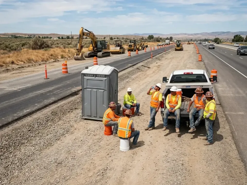 highway-road-construction-crew-007 — frequently asked questions, Porta Potty and Restroom Rentals in Staunton, VA